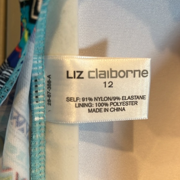 Liz Claiborne Tankini Top New - Picture 6 of 9
